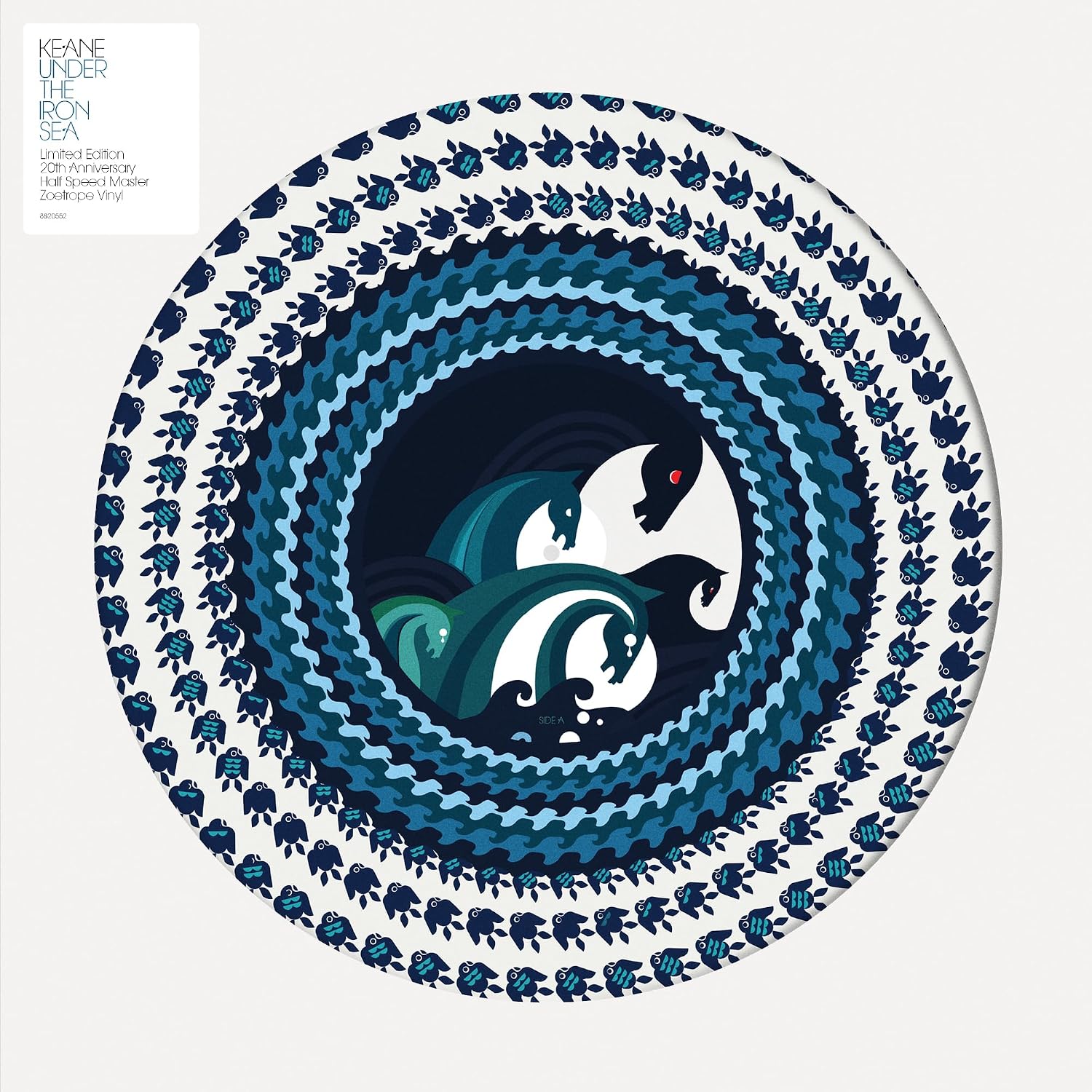 Keane Under The Iron Sea LP Zoetrope Picture Disc alternative rock vinyl