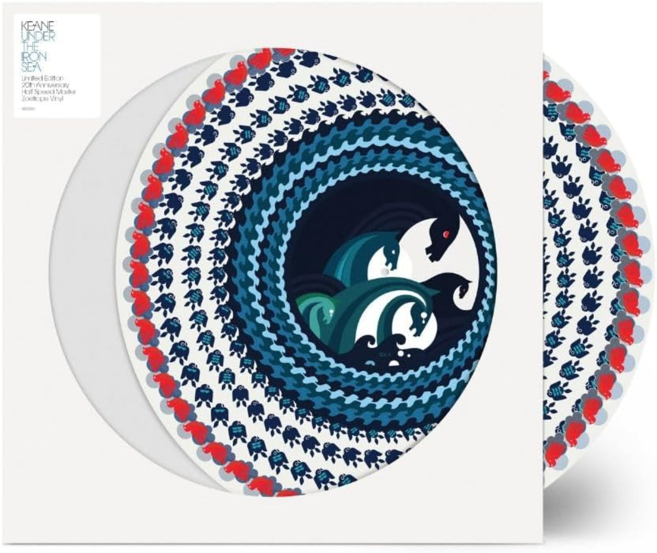 Under The Iron Sea Keane Zoetrope Picture Disc LP collector vinyl edition