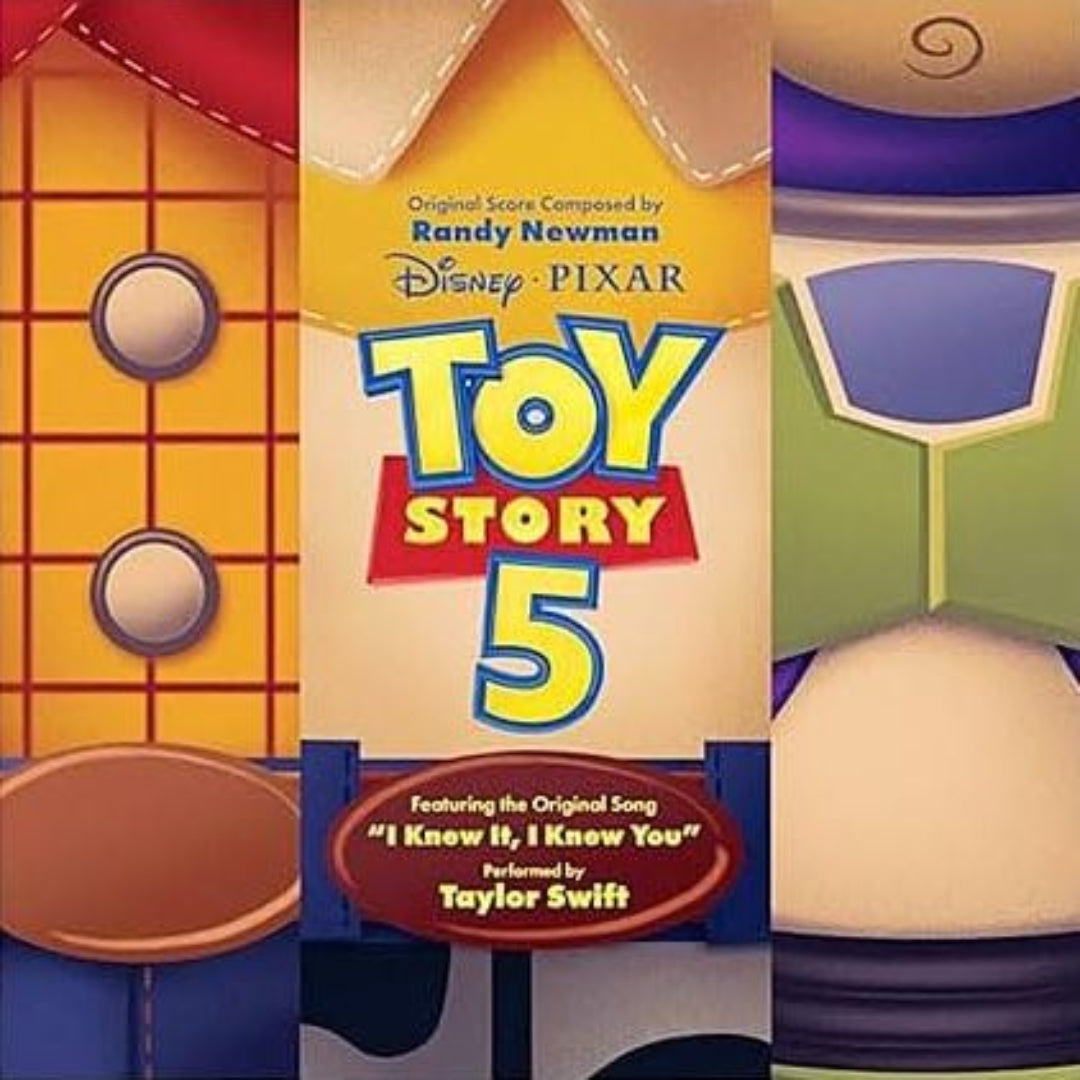 Toy Story 5 Pixar CD music collection