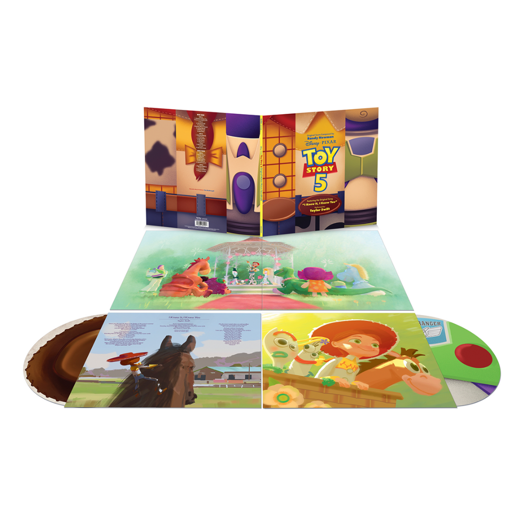 Toy Story 5 double LP Picture Disc soundtrack Pixar vinyl music collection