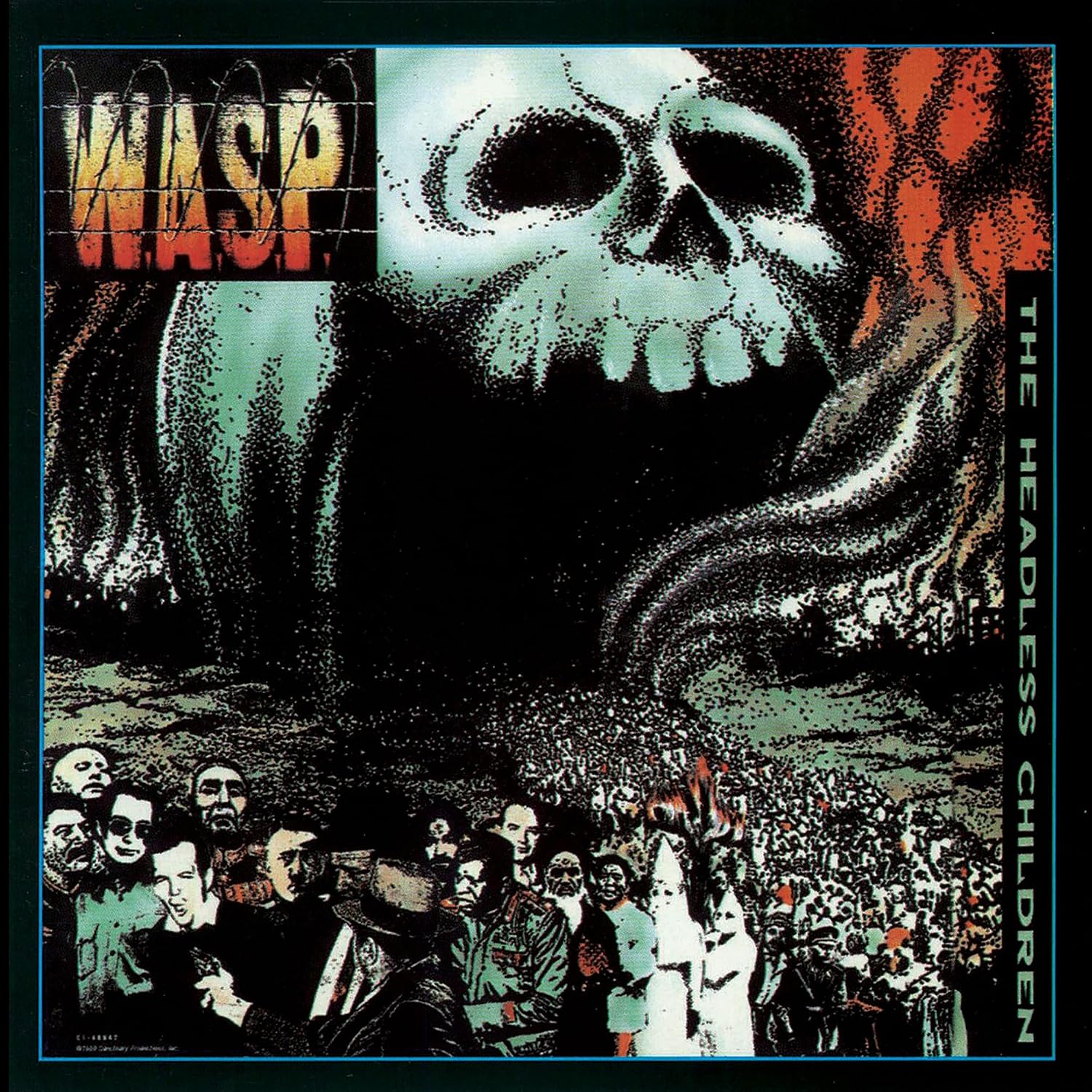 W.A.S.P. The Headless Children LP Half-Speed Mastered Black Vinyl
