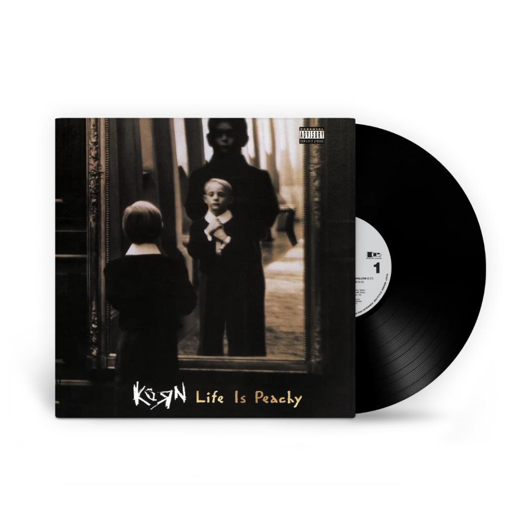 Life Is Peachy by Korn LP nu metal vinyl record collection 