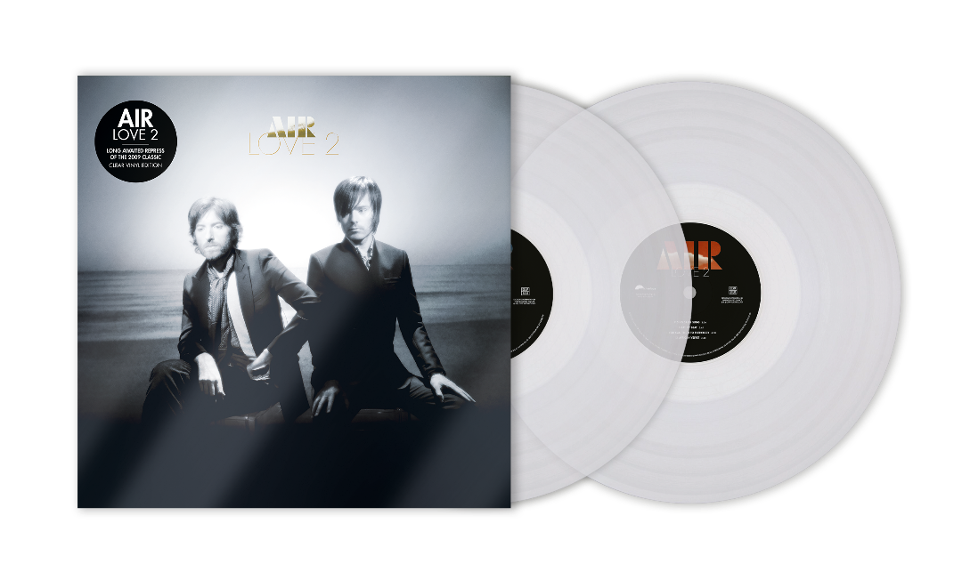 Air 2LP Love 2 clear vinyl synth pop electronic album release