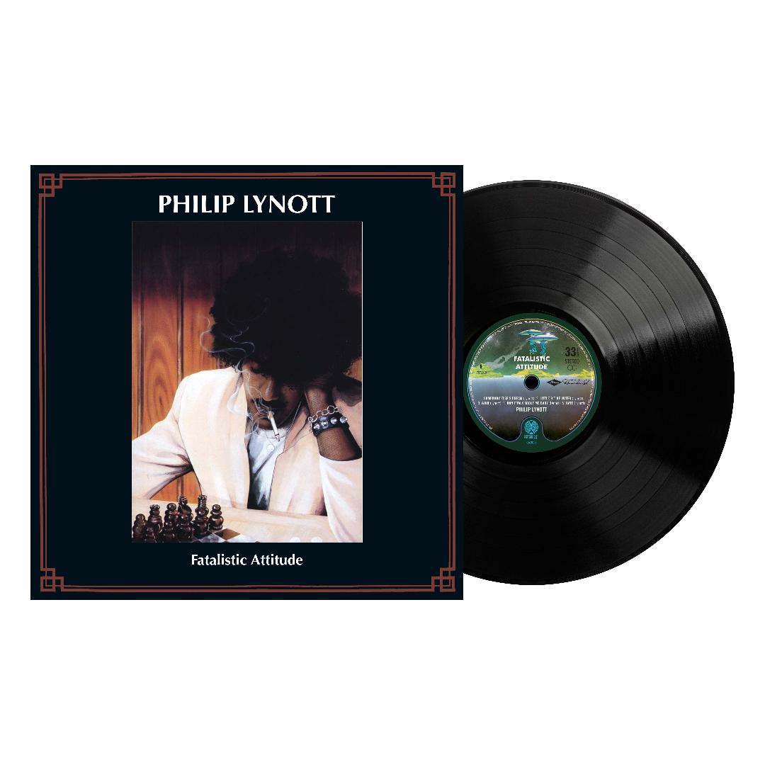 Phil Lynott Fatalistic Attitude LP classic rock album from Thin Lizzy legend