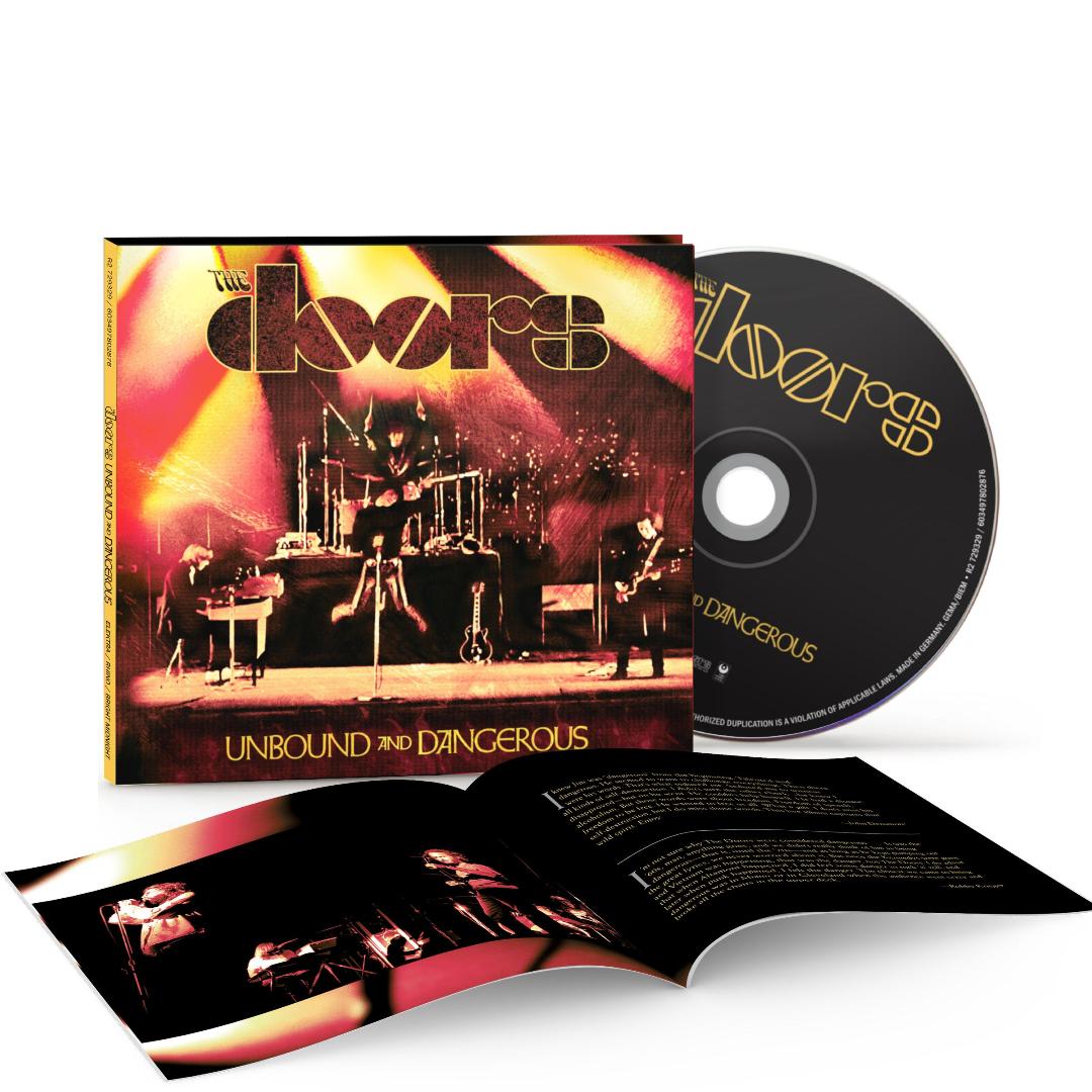 The Doors Unbound And Dangerous CD live album with Jim Morrison and The Doors forever