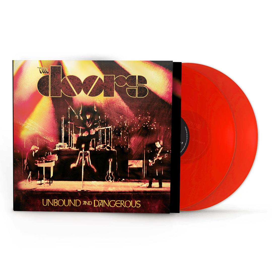 The Doors Unbound And Dangerous 2 LP Roadhouse Blues Tour live album