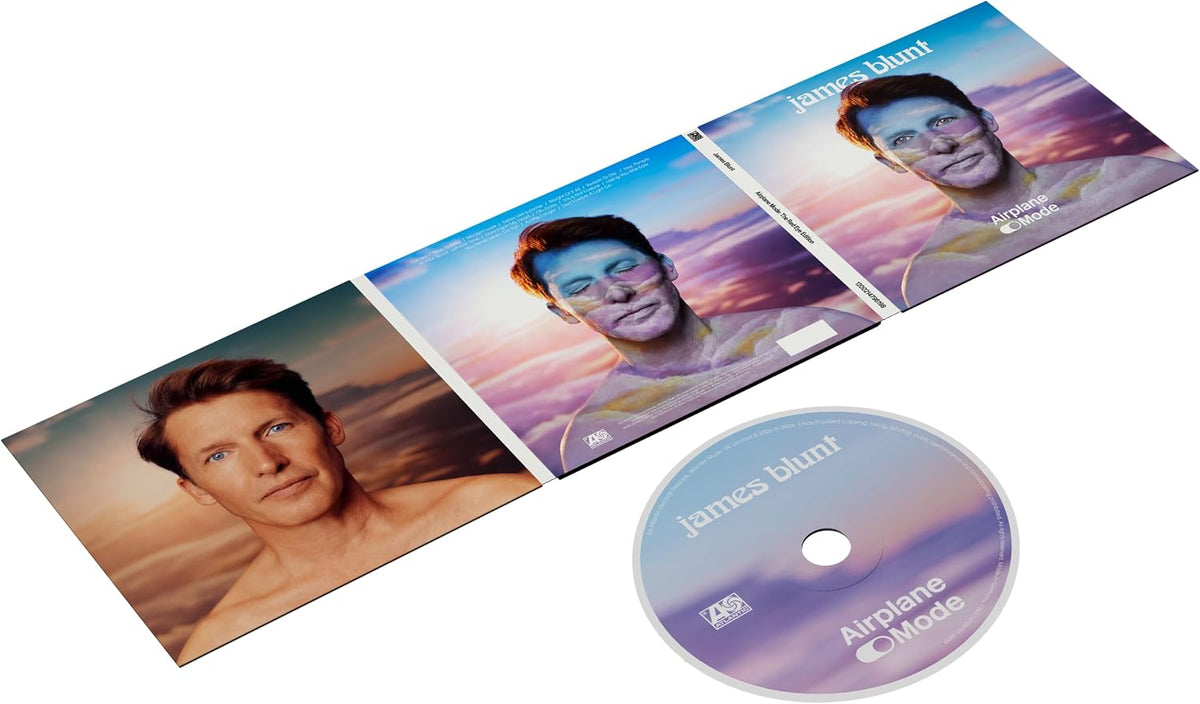 James Blunt CD Airplane Mode Deluxe Red Eye Edition pop music album release