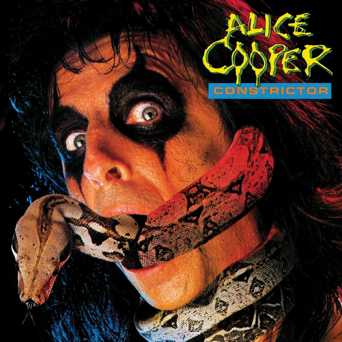 Alice Cooper Constrictor CD album cover artwork and jewel case front view