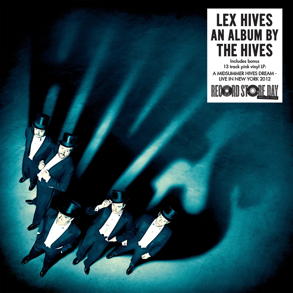 The Hives Lex Hives 2LP featuring live New York 2012 tracks on pink vinyl RSD edition