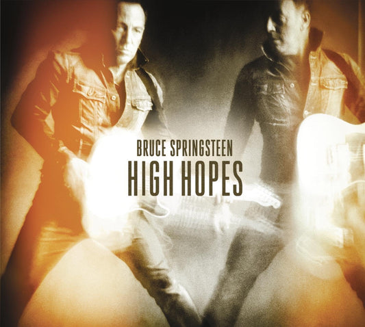 Bruce Springsteen High Hopes compact disc featuring rock songs and powerful vocals CD