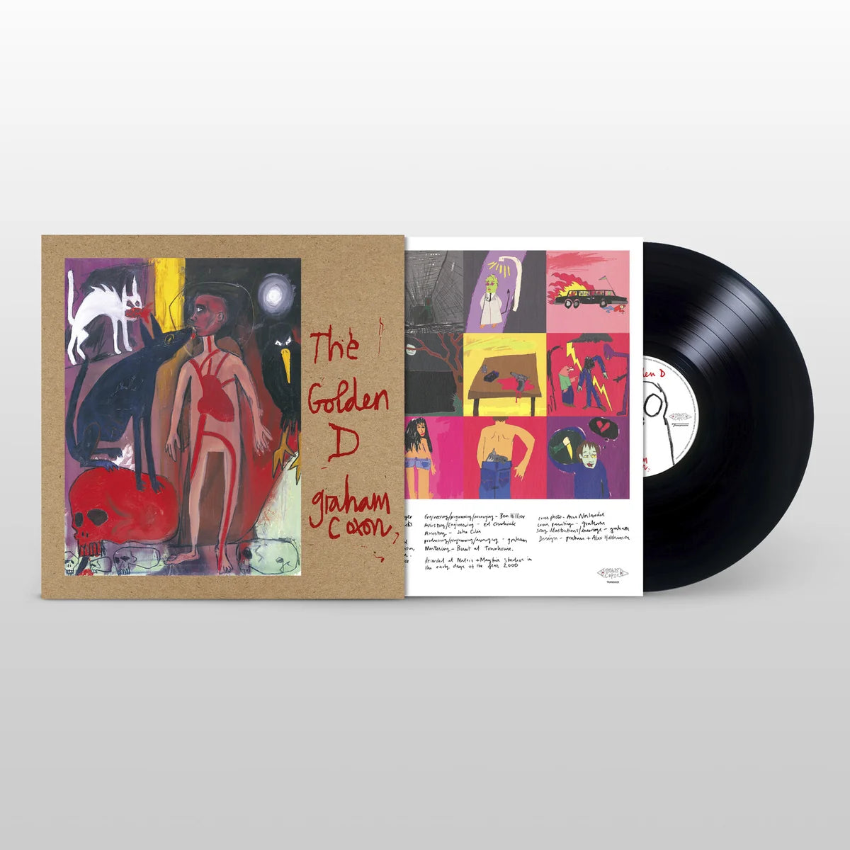 Graham Coxon The Golden D vinyl LP solo album from the acclaimed Blur guitarist release