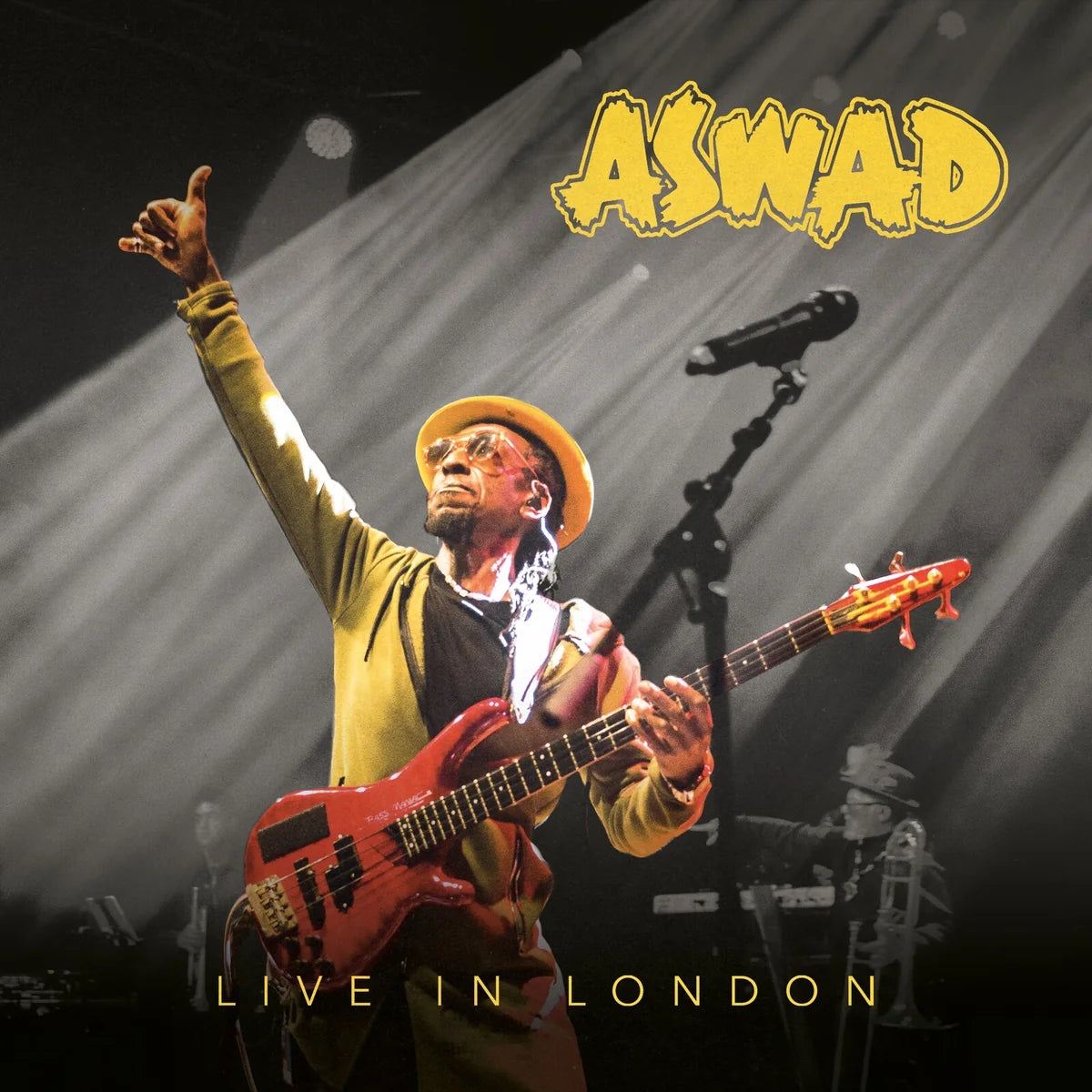 Aswad Live In London coloured splatter vinyl LP featuring classic British reggae music