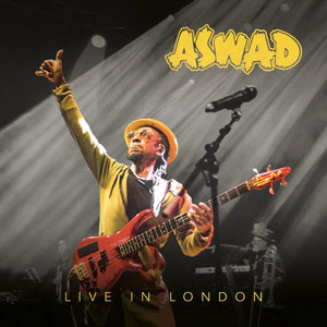 Aswad Live In London coloured splatter vinyl LP featuring classic British reggae music