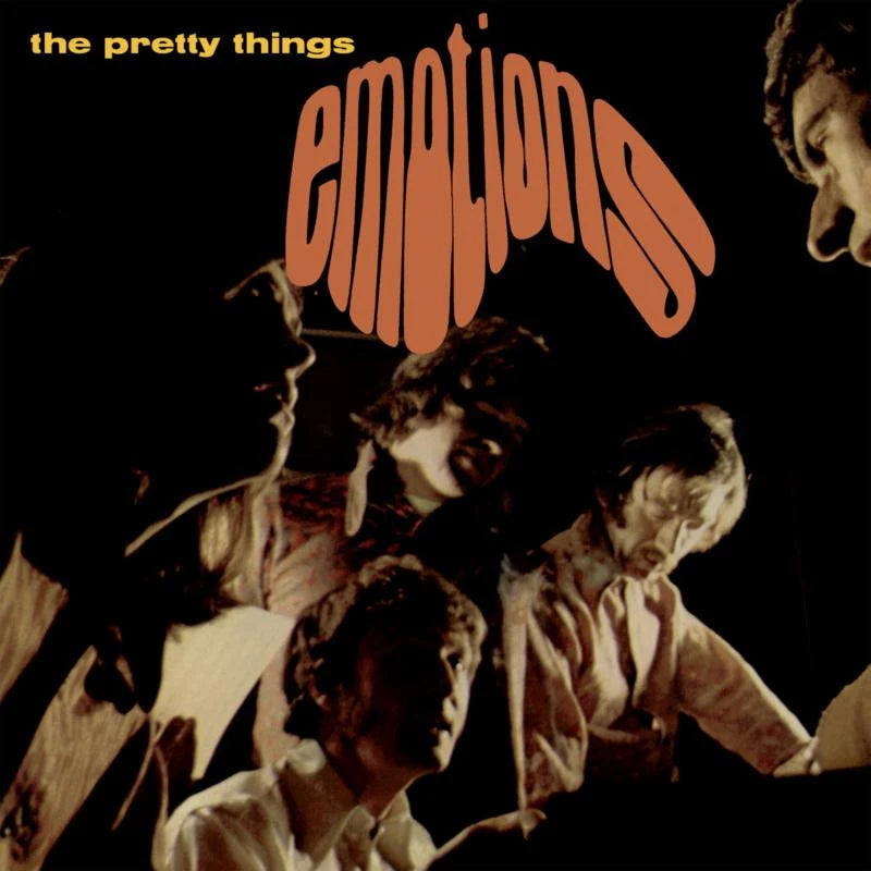 The Pretty Things Emotions LP vinyl album featuring British psychedelic and rock music