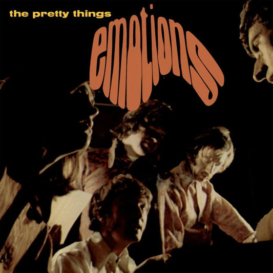 The Pretty Things Emotions LP vinyl album featuring British psychedelic and rock music