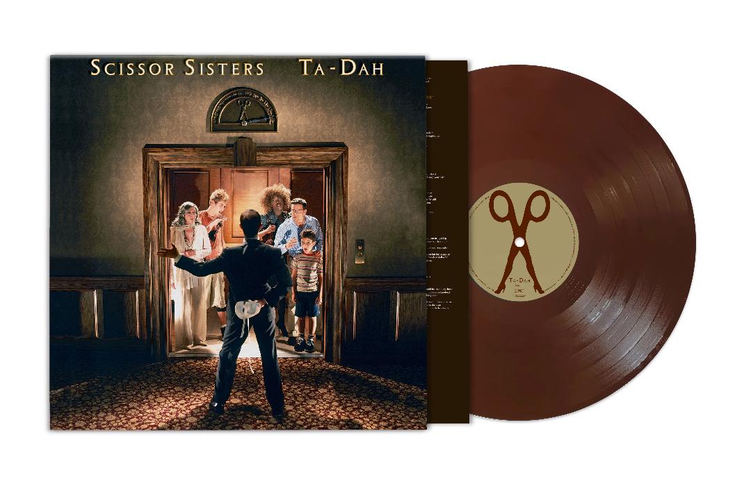 Scissor Sisters Ta-Dah Chocolate Vinyl LP featuring energetic pop disco and glam rock