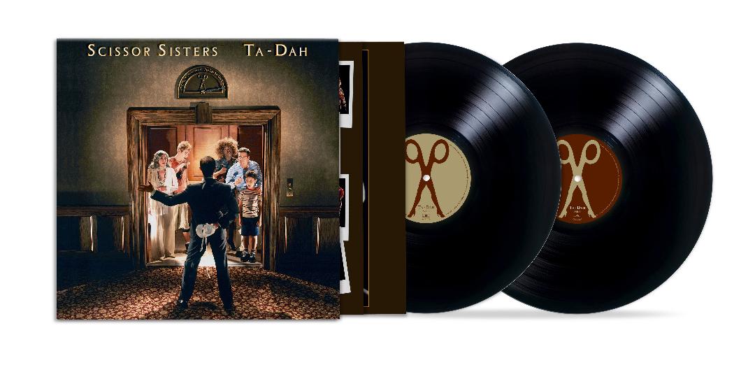 Scissor Sisters Ta-Dah double LP vinyl featuring colourful disco and pop rock music!!