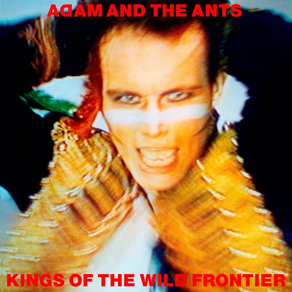 Adam & The Ants Kings Of The Wild Frontier LP on sunburst splatter vinyl.