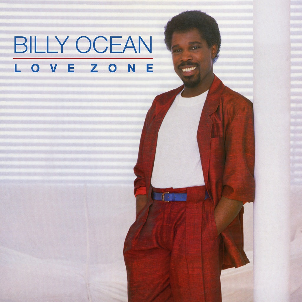 Billy Ocean Love Zone LP violet vinyl featuring When The Going Gets Tough.