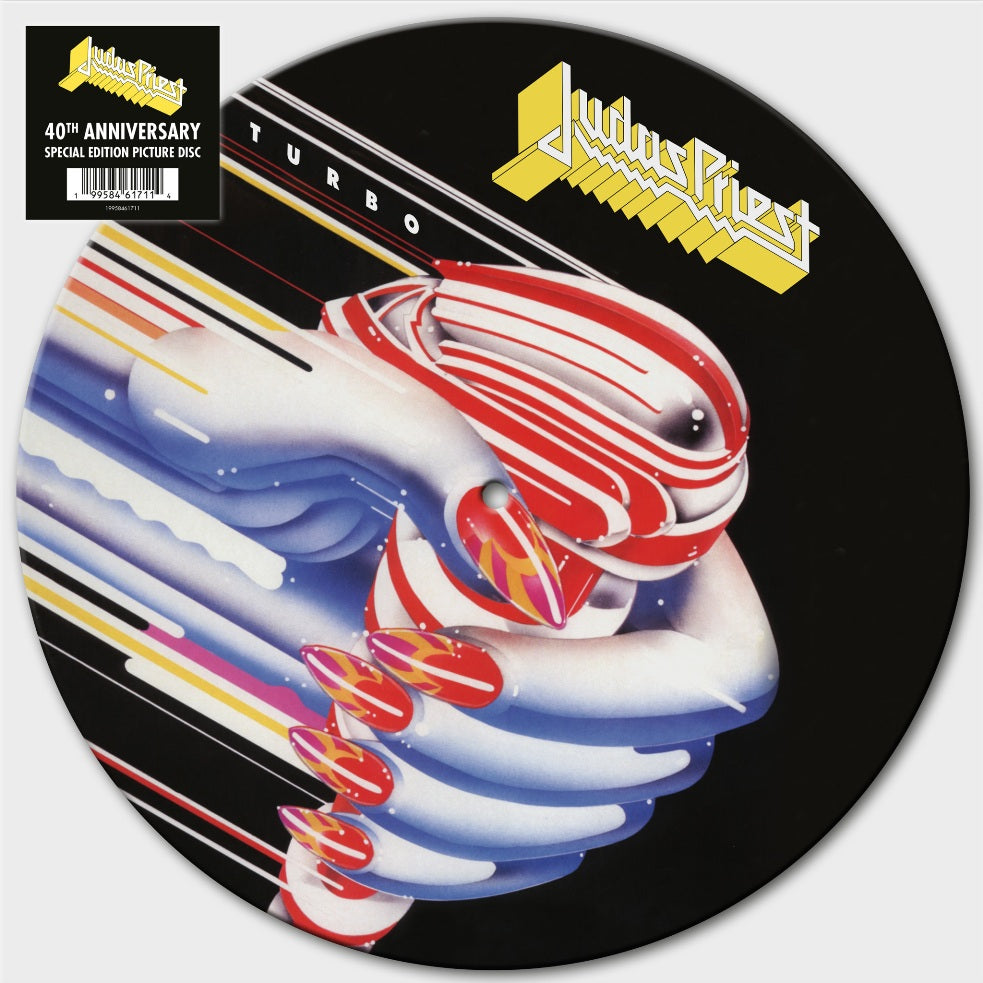 Judas Priest Turbo LP picture disc vinyl featuring the classic Turbo Lover.