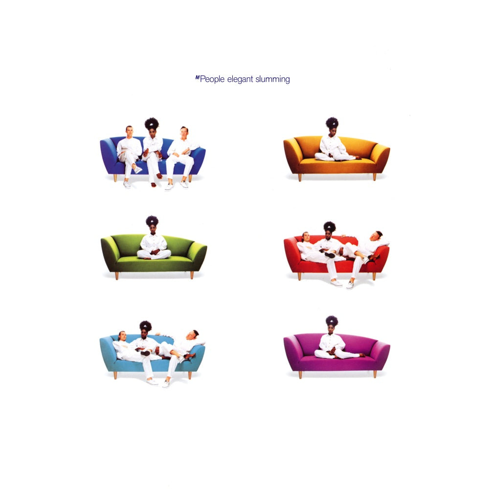 M People Elegant Slumming LP transparent vinyl featuring Moving On Up.