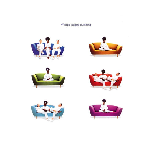 M People Elegant Slumming LP transparent vinyl featuring Moving On Up.