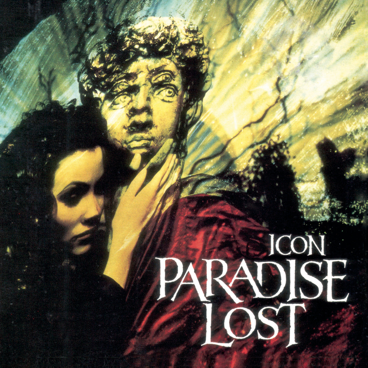 Paradise Lost Icon 2LP Bloody Mary red vinyl gothic metal album edition.
