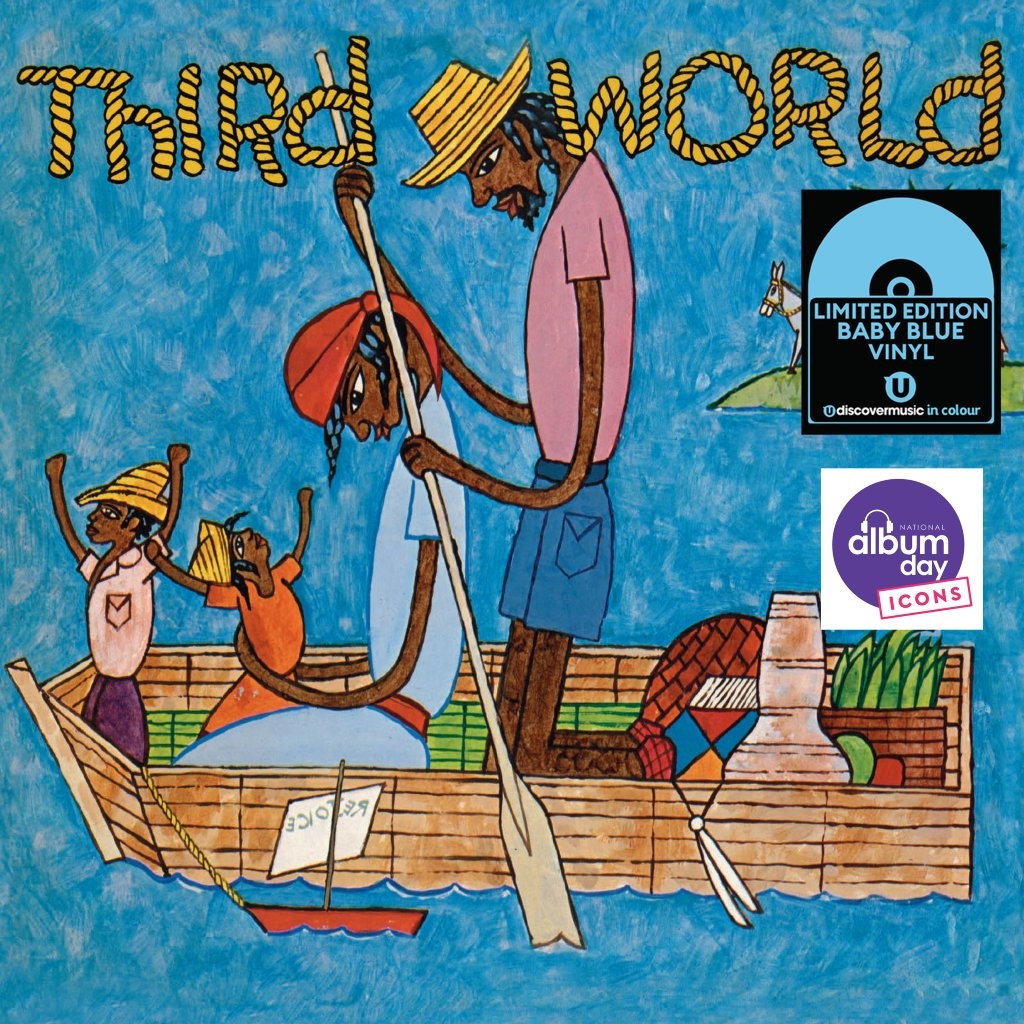 Third World Journey To Addis LP Blue Vinyl featuring Now That We've Found Love.