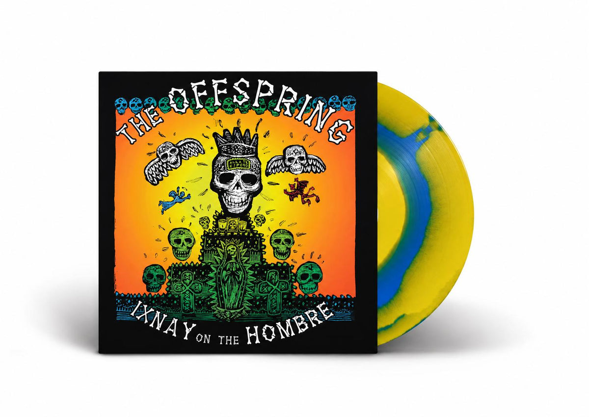Ixnay On The Hombre Yellow & Blue Marble Vinyl LP featuring All I Want and Gone Away.