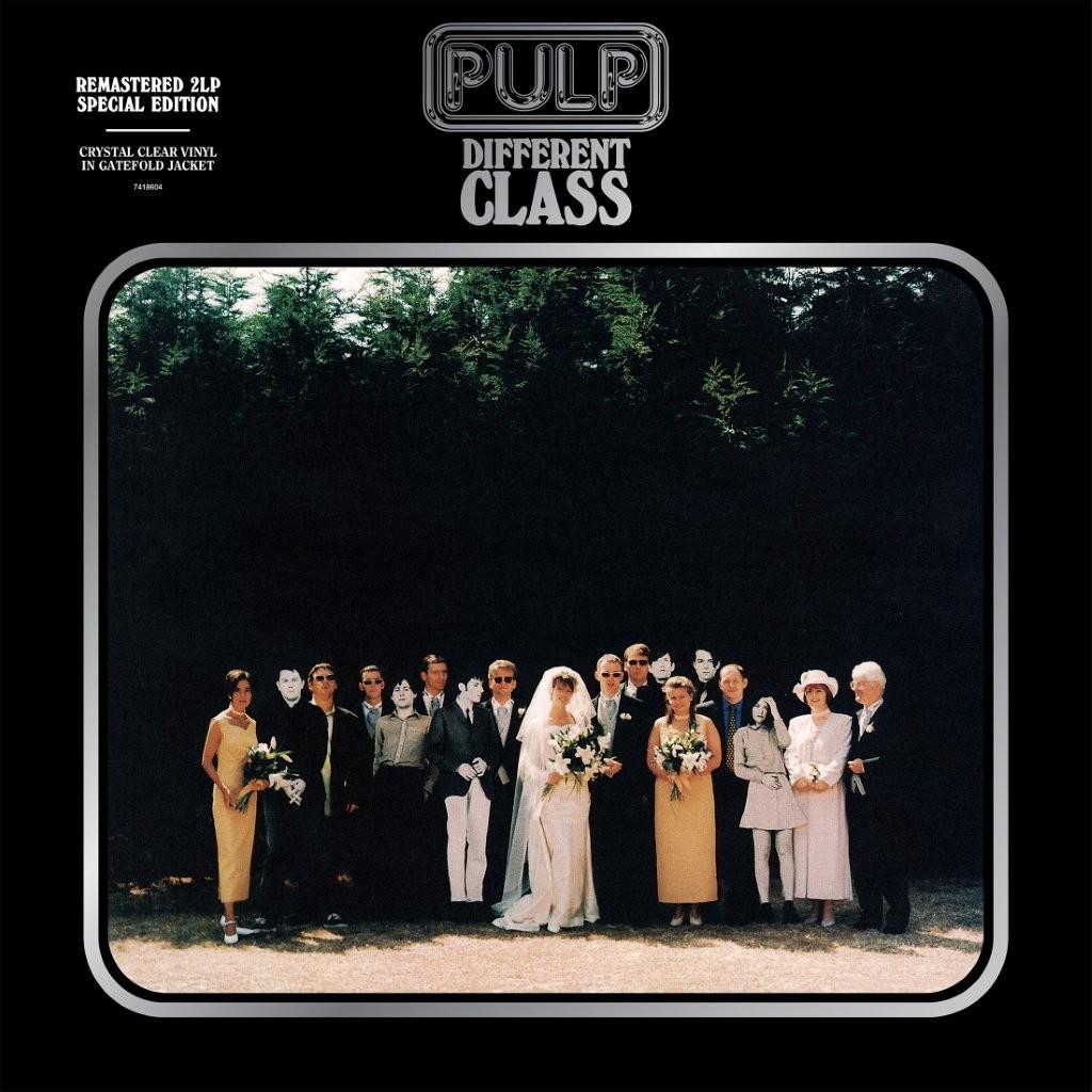 Pulp Different Class 2LP Clear Vinyl featuring Common People and Disco 2000.