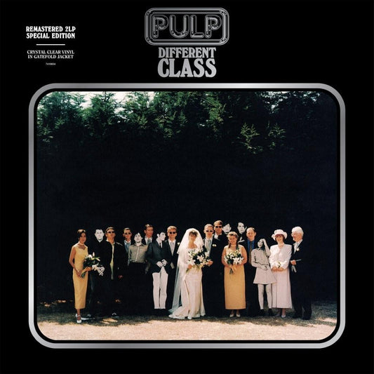 Pulp Different Class 2LP Clear Vinyl featuring Common People and Disco 2000.