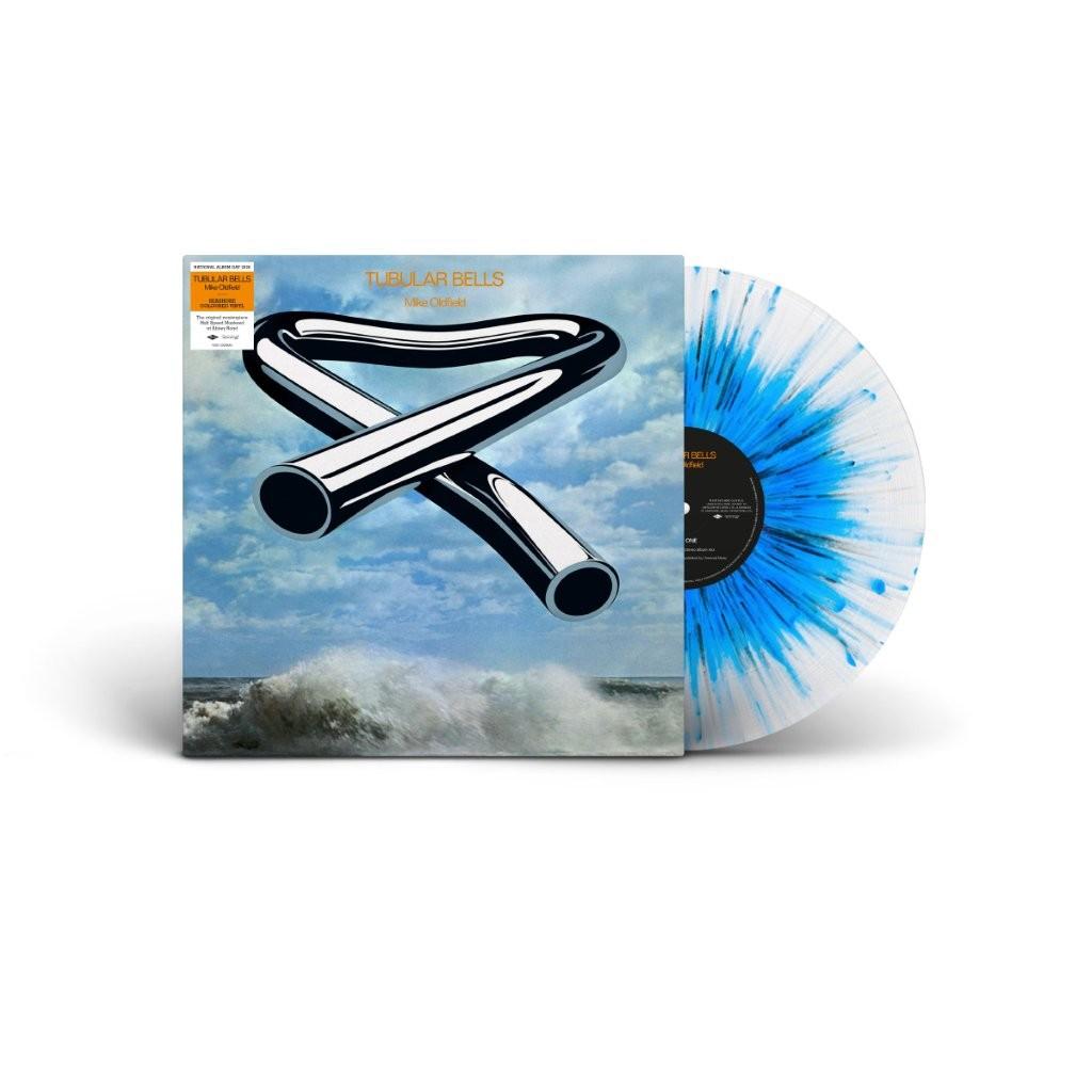 Tubular Bells Icons And Inspirations Blue Seashore Vinyl LP by Mike Oldfield.