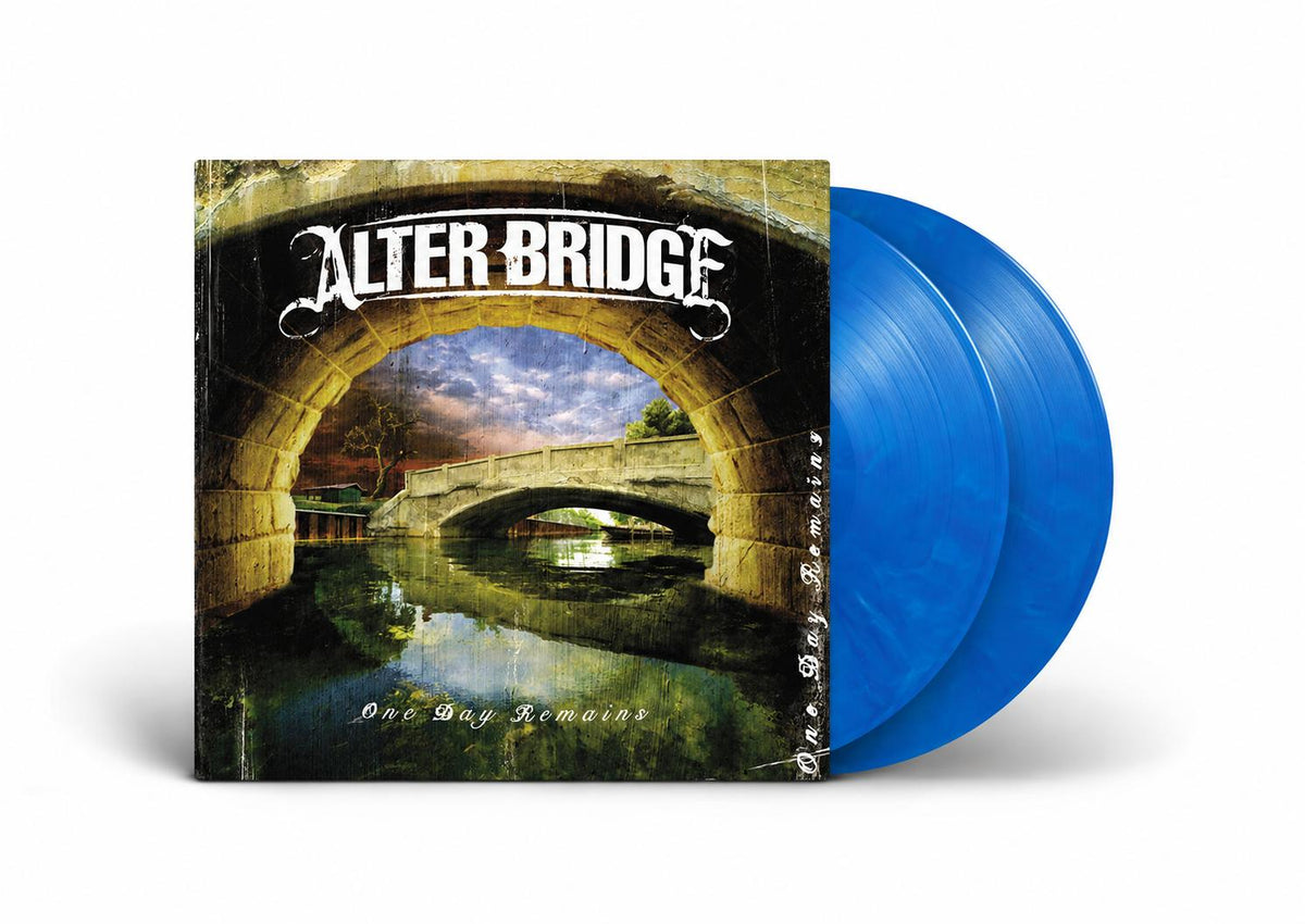 One Day Remains Blue Marble vinyl 2LP by Alter Bridge featuring Metalingus.