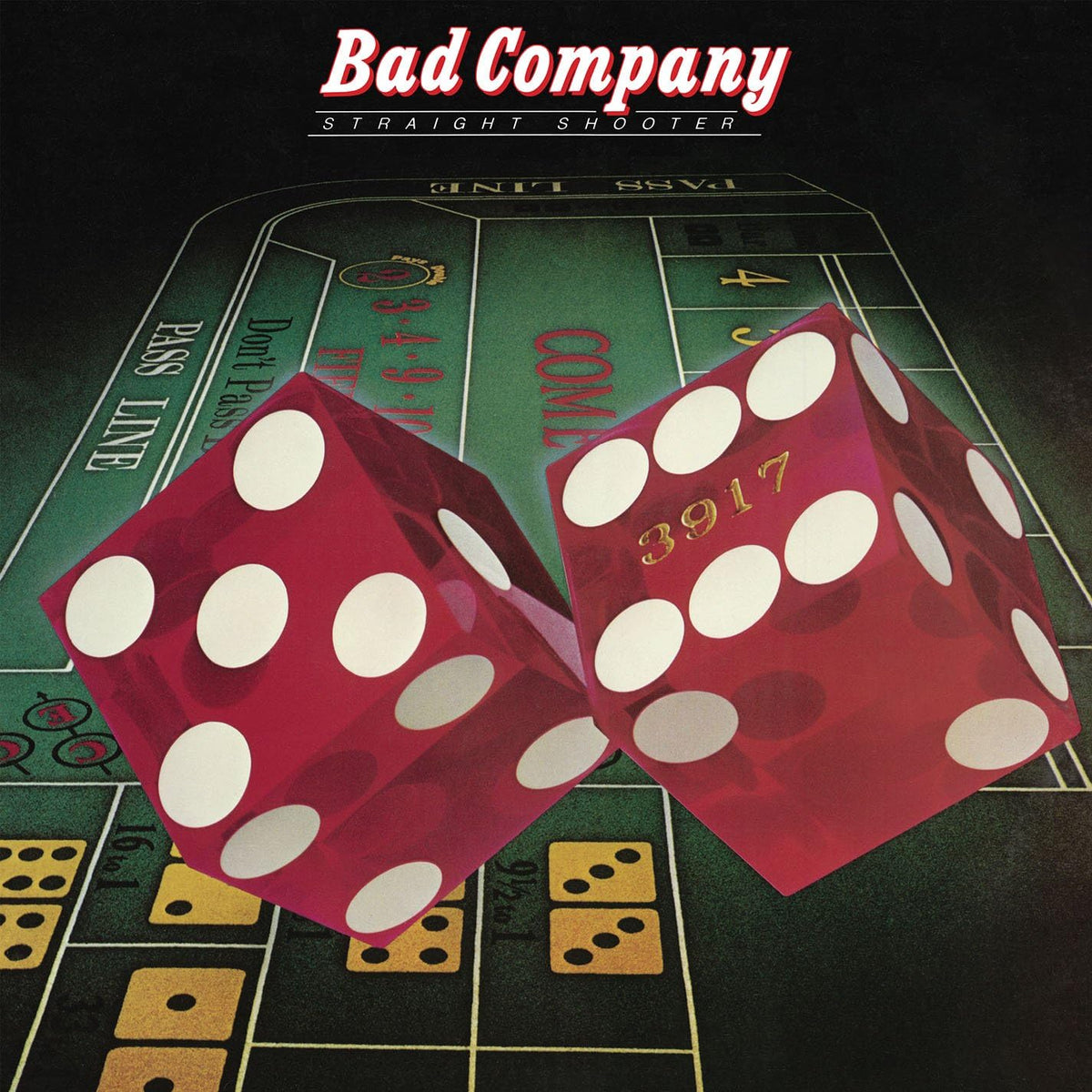 Bad Company Straight Shooter LP Evergreen Vinyl featuring Feel Like Makin' Love.