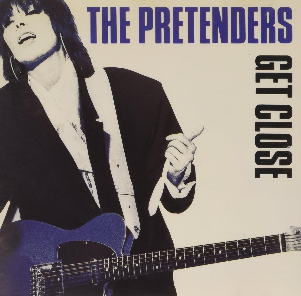 Pretenders Get Close LP White Vinyl featuring Don't Get Me Wrong and Hymn To Her.