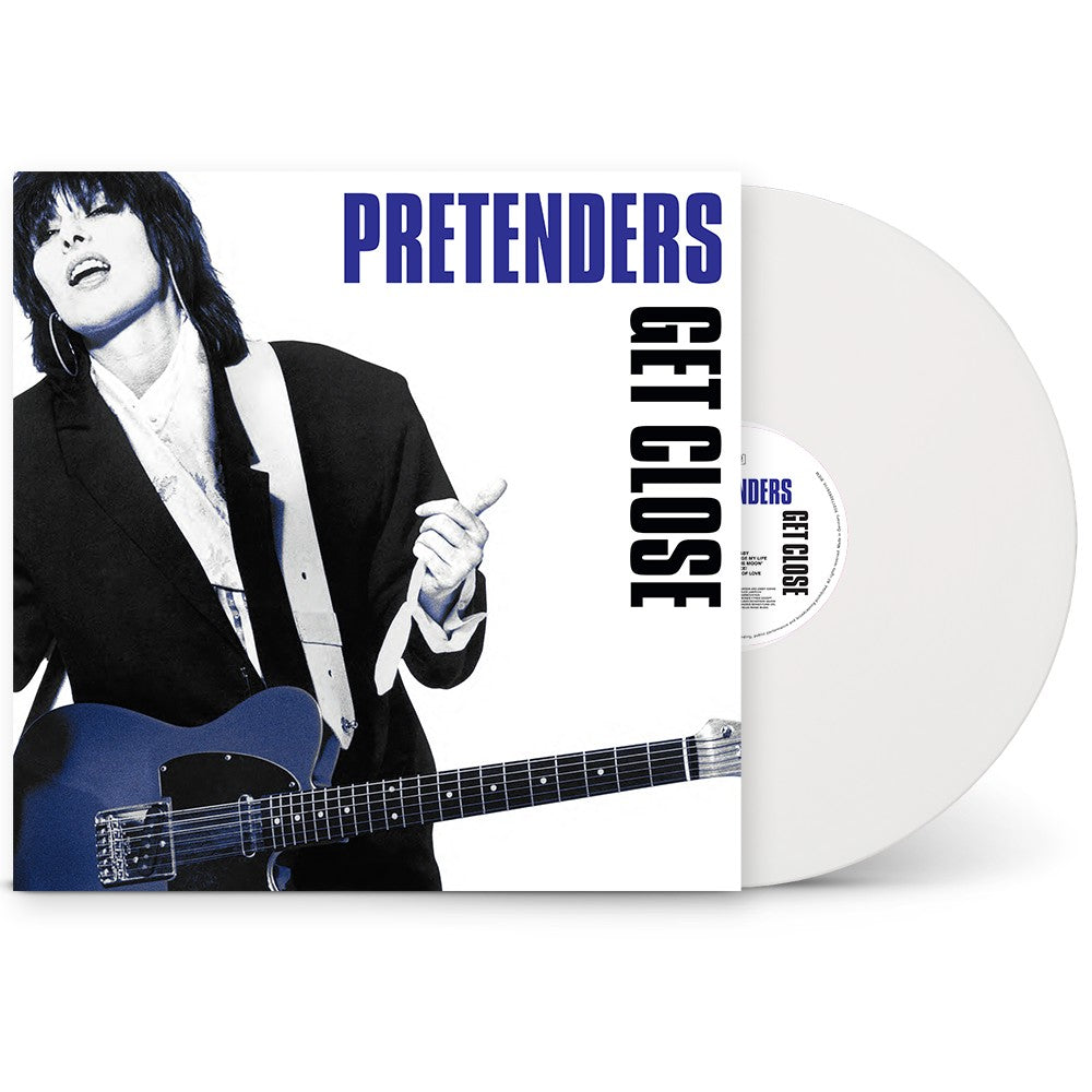 Pretenders Get Close album pressed on White Vinyl featuring Don't Get Me Wrong.