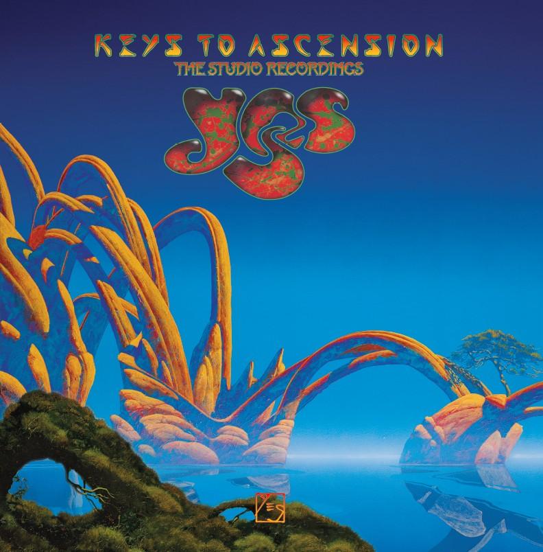 Yes Keys To Ascension The Studio Recordings CD front cover artwork