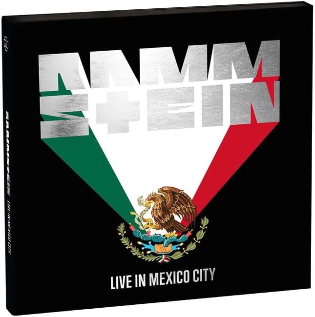 Live In Mexico City by Rammstein double CD album packaging and artwork