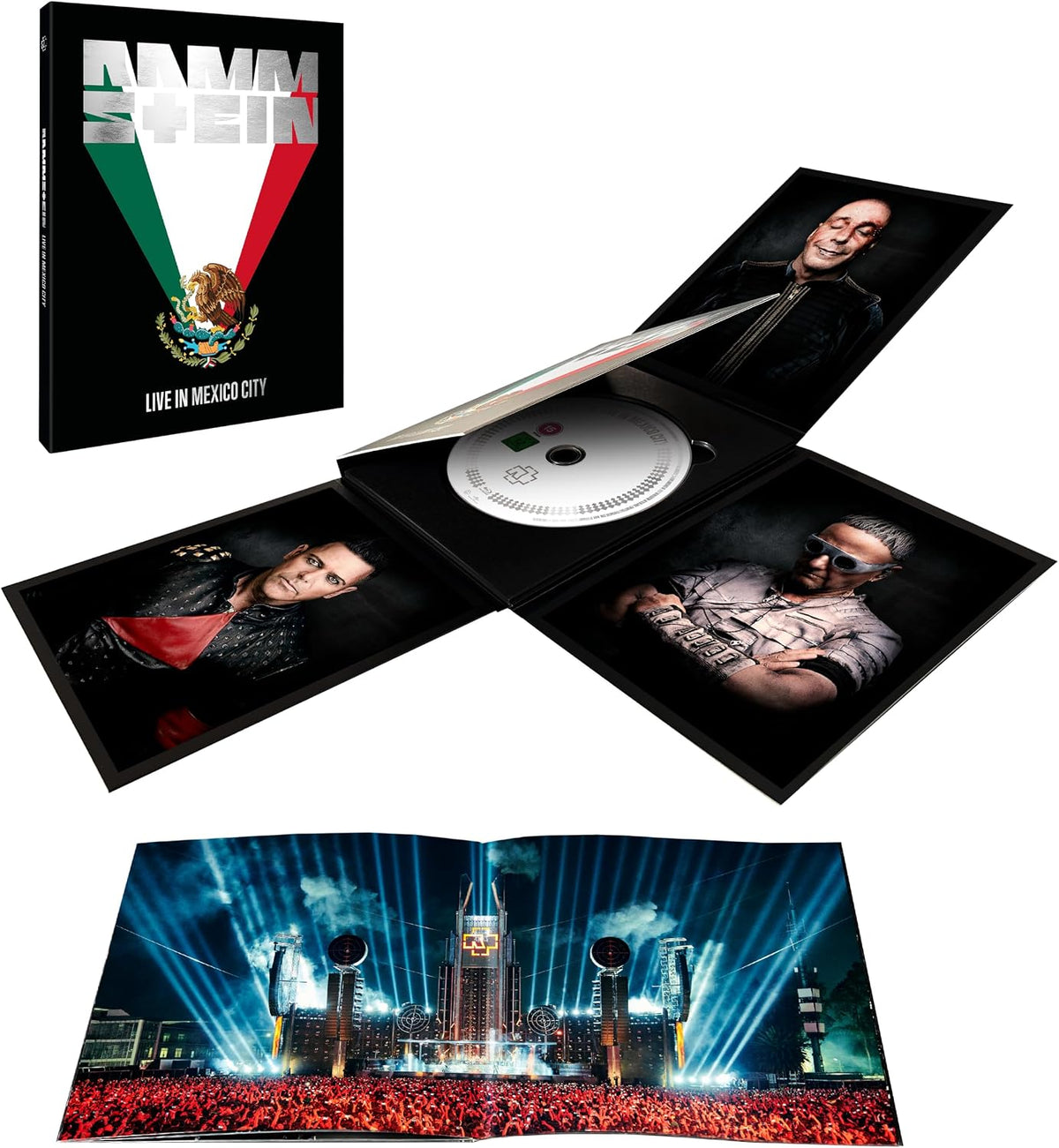Live In Mexico City by Rammstein Blu-Ray live concert release packaging