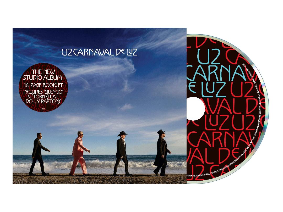 Carnaval De Luz CD by U2 featuring Silencio and Torn with Dolly Parton.