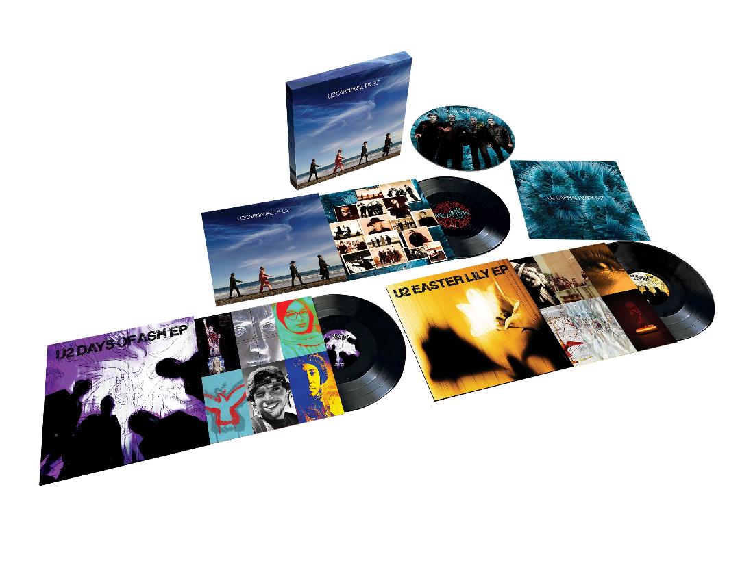 Carnaval De Luz Limited Edition 3LP 180g Vinyl Boxset by U2 with deluxe packaging.