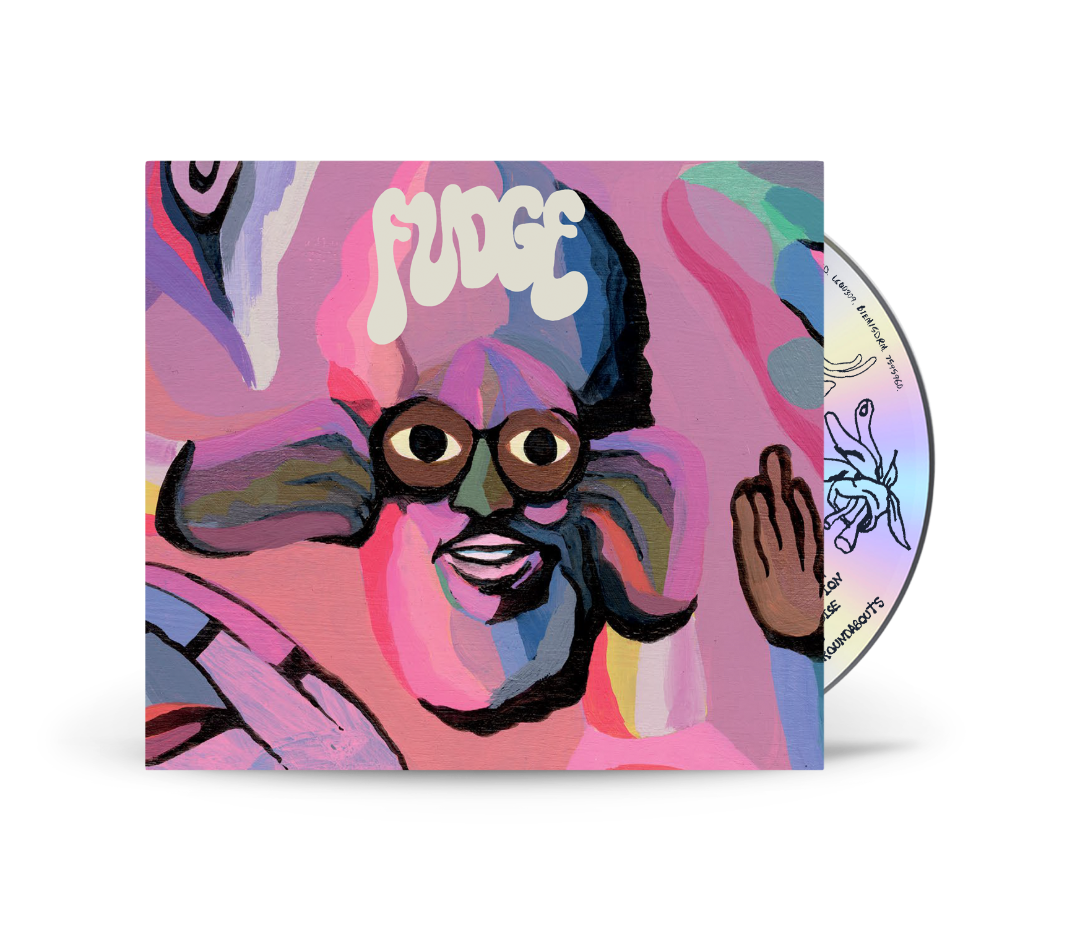 FUDGE Michael Kiwanuka CD album with psychedelic artwork and lyric booklet.