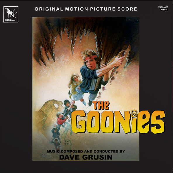 Dave Grusin The Goonies Soundtrack LP original motion picture score vinyl album.