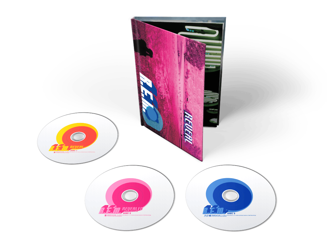 Reveal by R.E.M. in a two CD and Blu-Ray set featuring the original album cover image