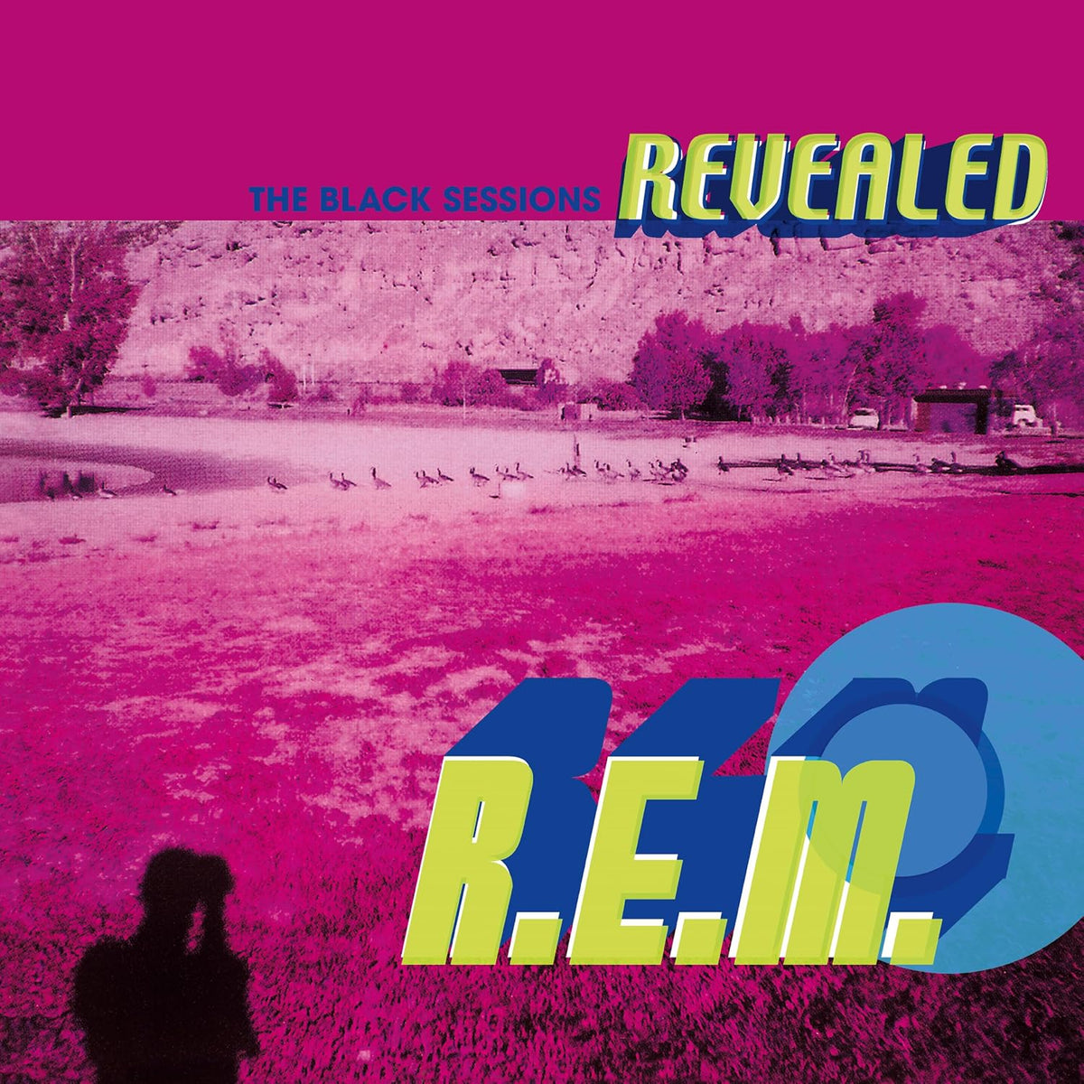 R.E.M. The Black Sessions Revealed double LP vinyl cover artwork for the live release