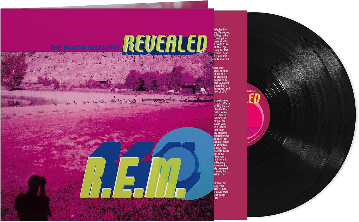 The Black Sessions Revealed by R.E.M. on two LP vinyl records with live Paris session