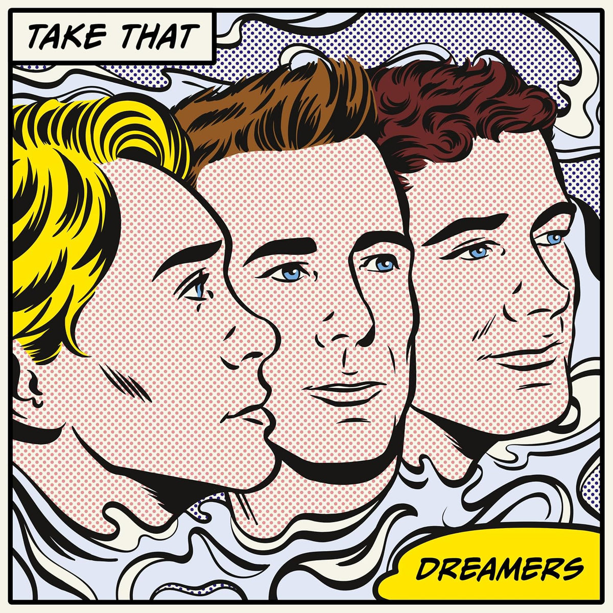 Take That - Dreamers CD album front cover artwork