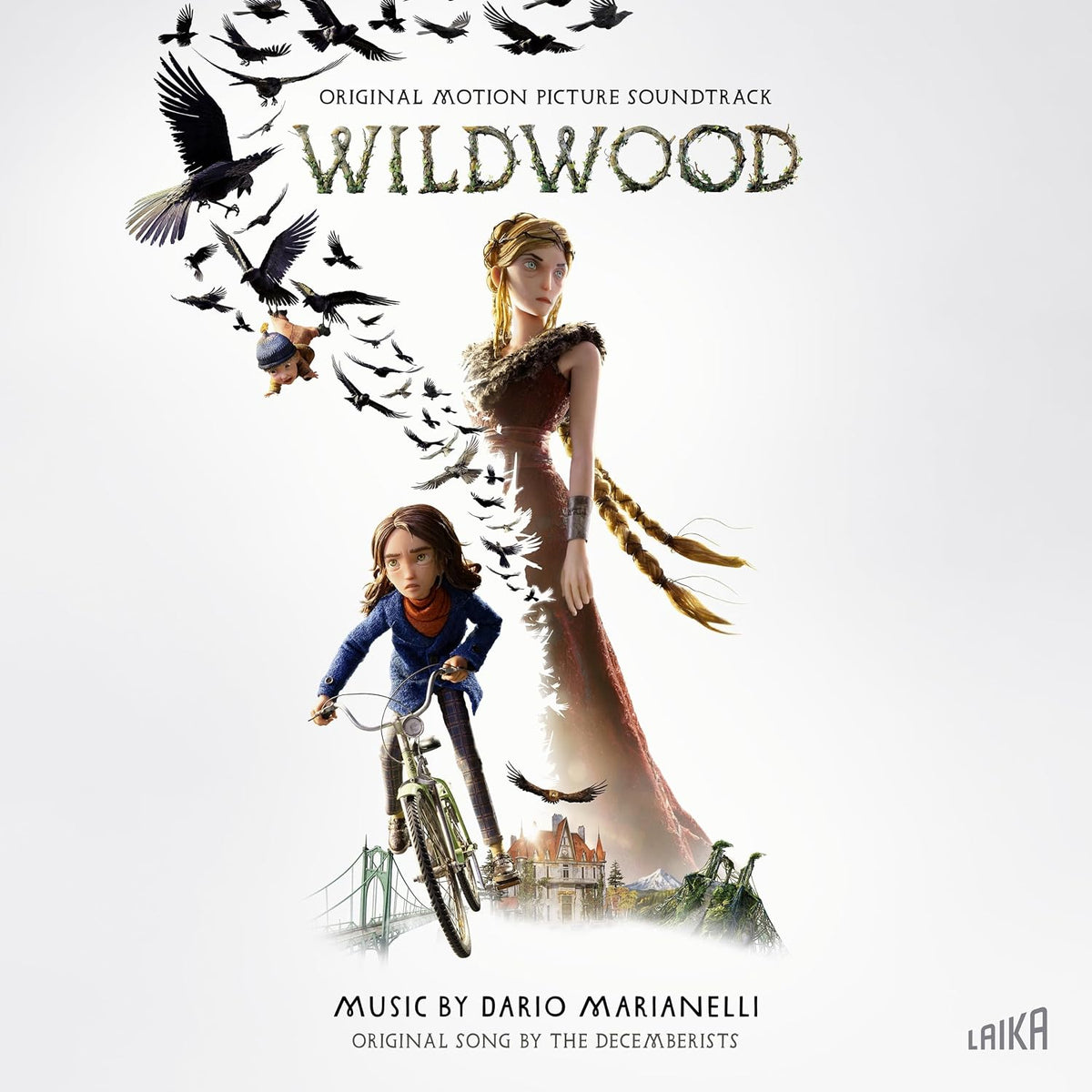 Dario Marianelli - Wildwood soundtrack 2 LP red vinyl album cover