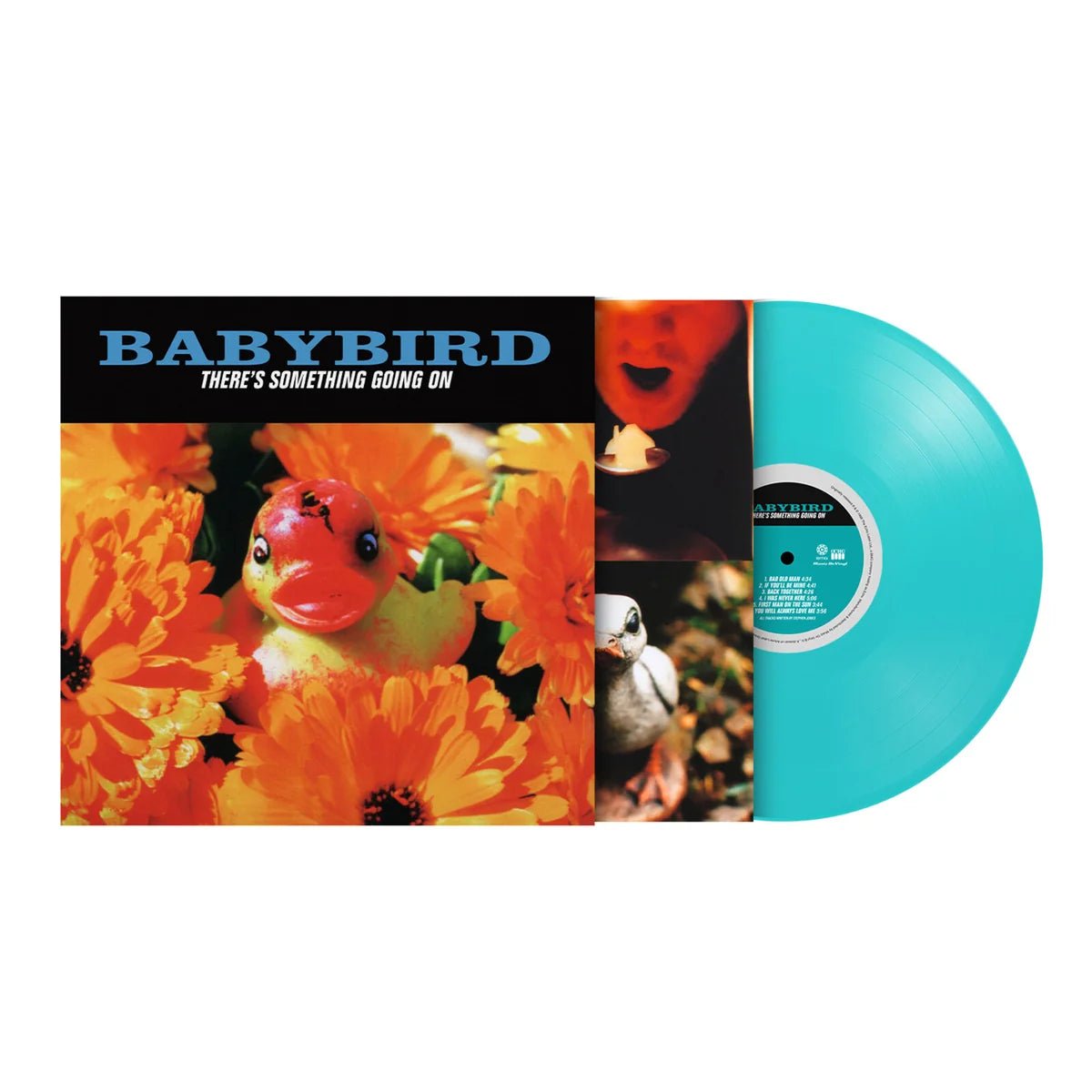 There's Something Going On Babybird 180g Turquoise Vinyl numbered LP.
