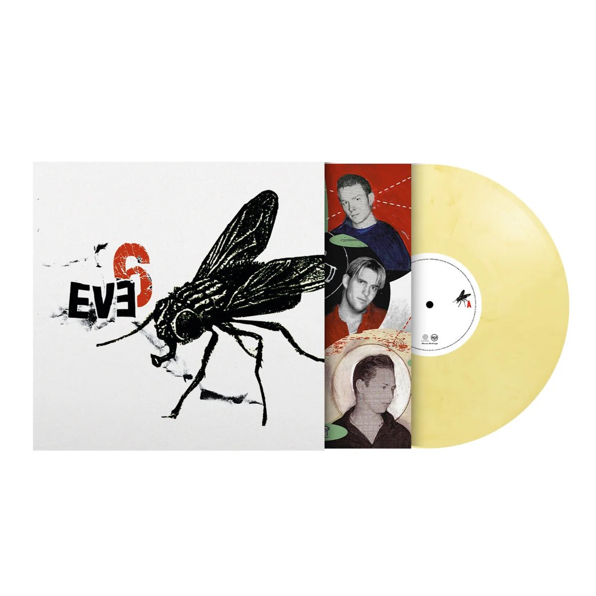 Eve 6 debut album 180g Yellow & White Marbled Vinyl featuring Inside Out.